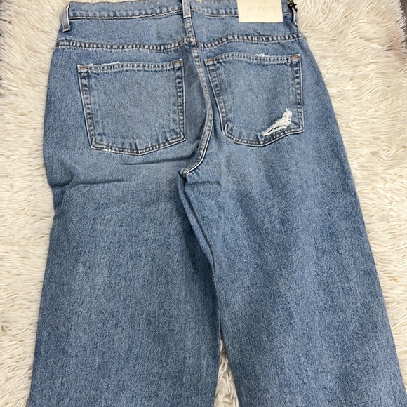 GRLFRND | NEW Sara Super High Rise Slim Straight Jeans in Red Rock Size 30 - Picture 5 of 11